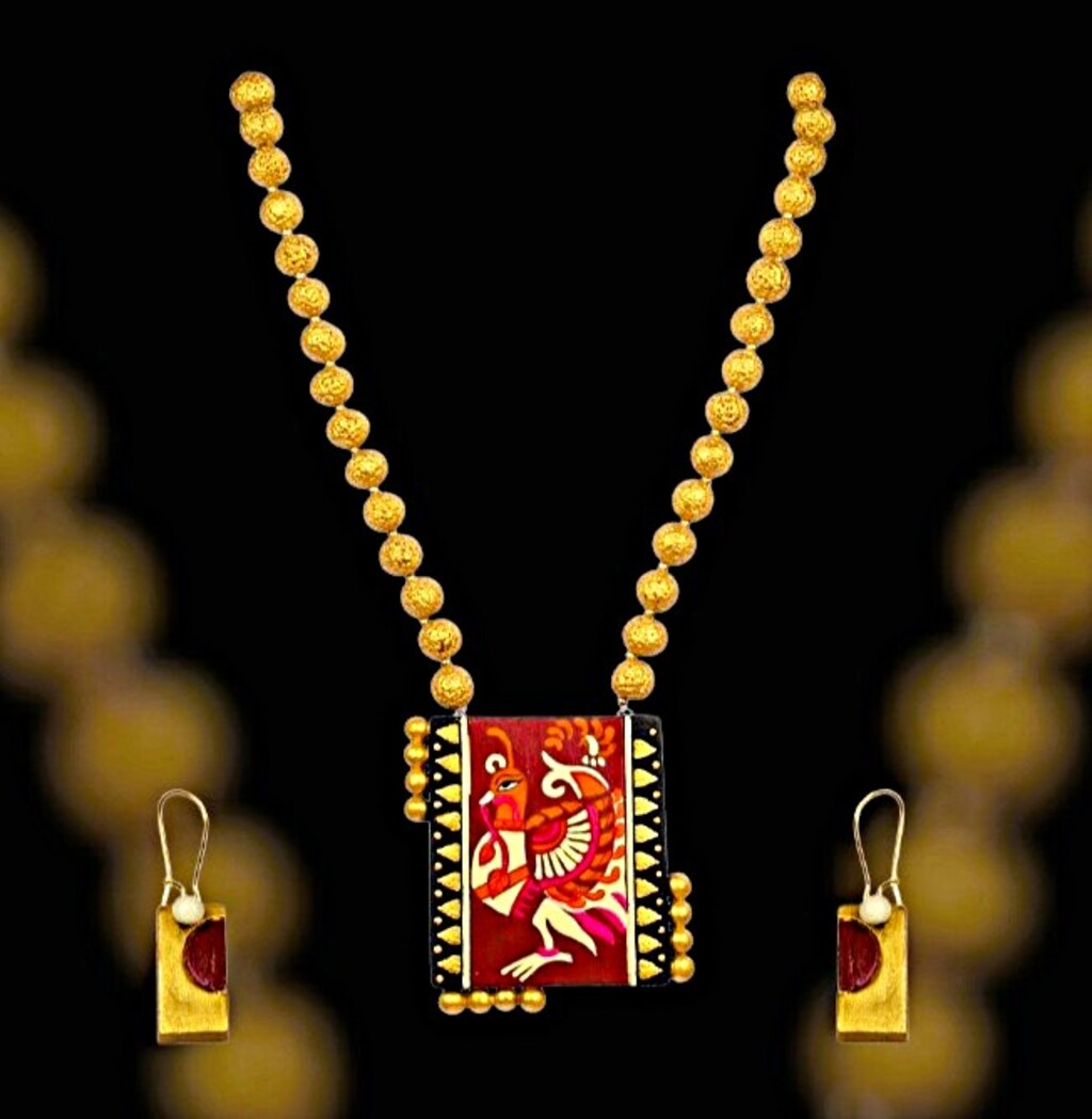 ST 06 Terracotta Jewellery Set - Image 1