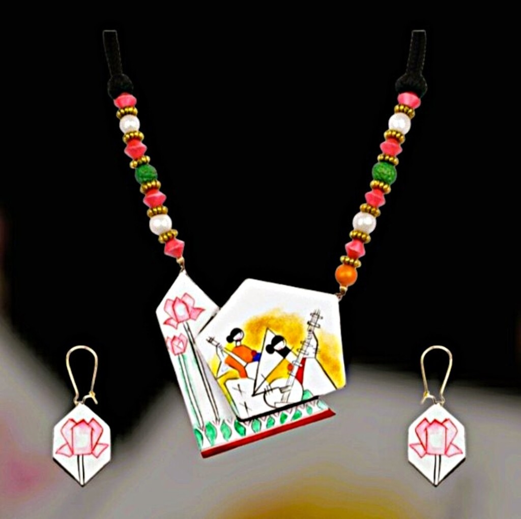 ST 137 Terracotta Jewellery Set - Image 1