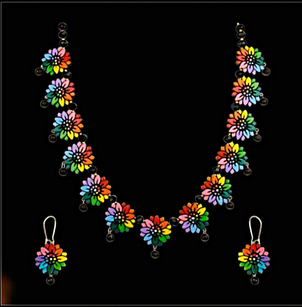 ST 145 Terracotta Jewellery Set - Image 1