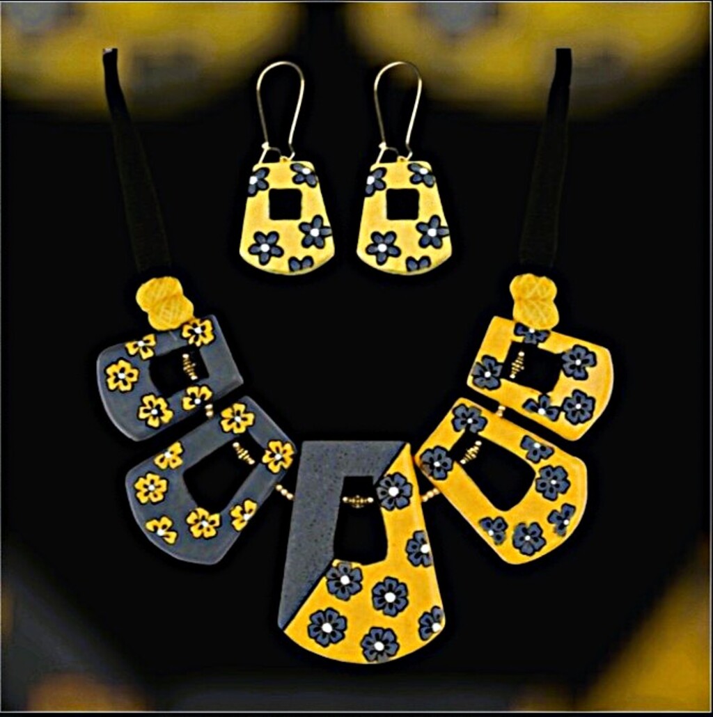 ST 148 Terracotta Jewellery Set - Image 1