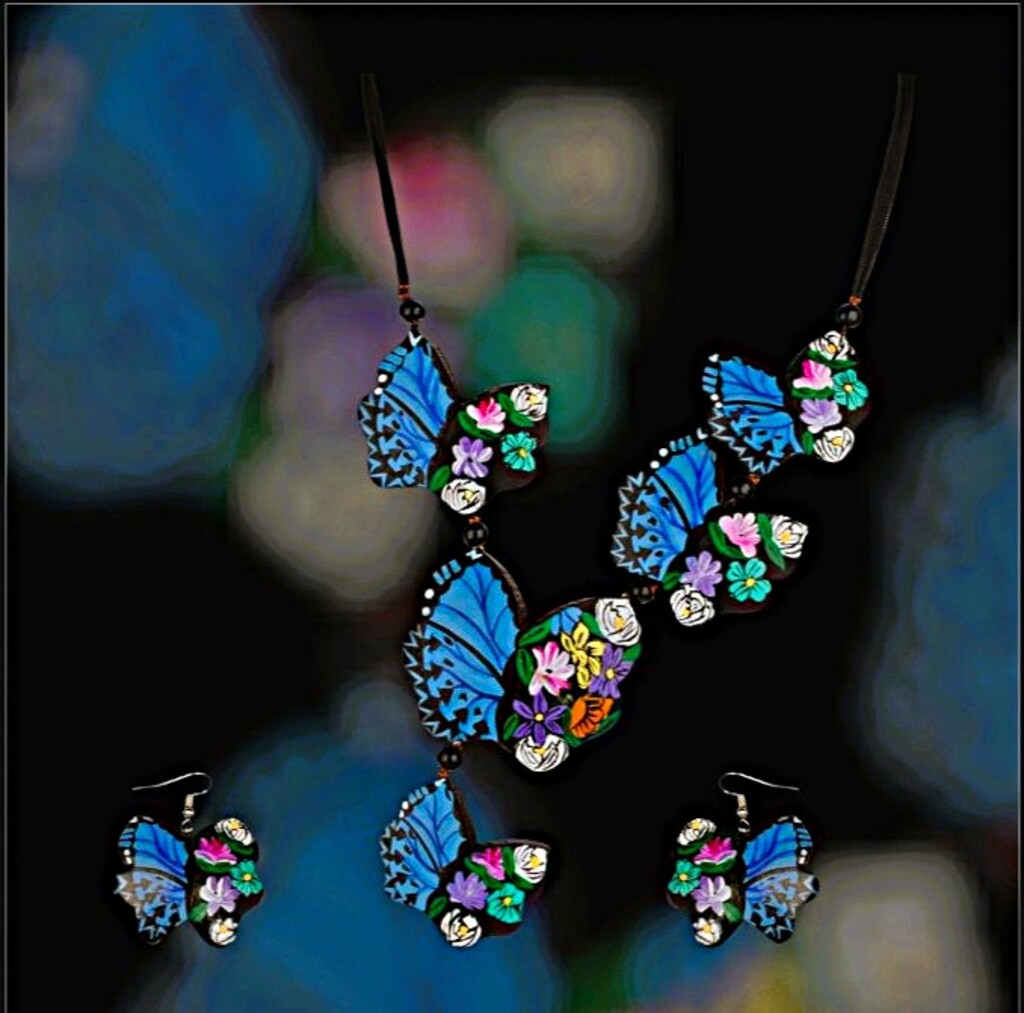 ST 149 Terracotta Jewellery Set - Image 1