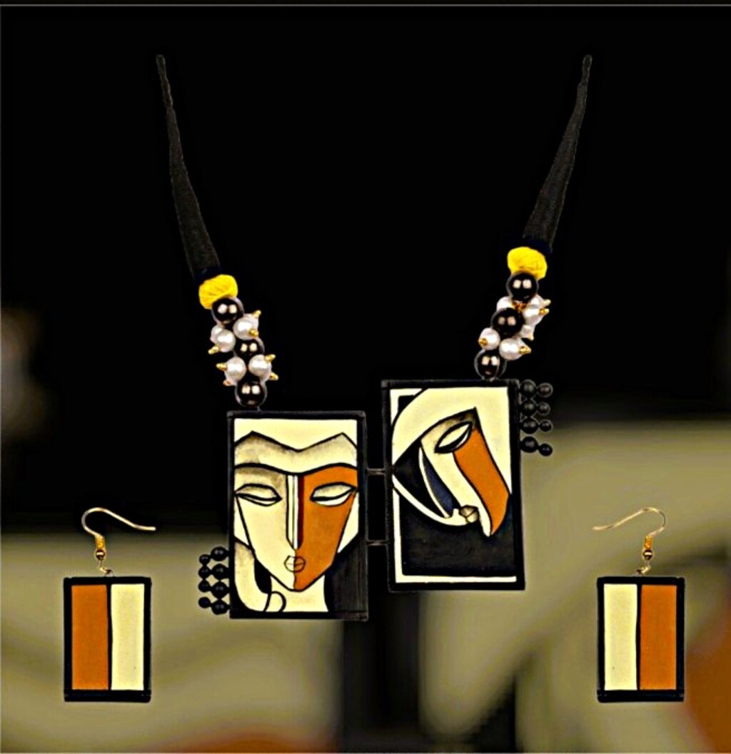 ST 158 Terracotta Jewellery Set - Image 1