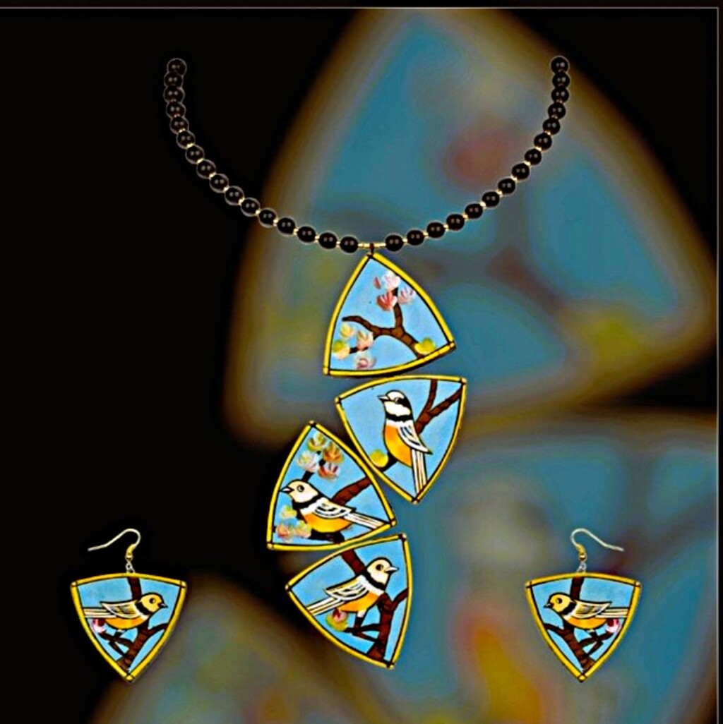 ST 39........ Terracotta Jewellery Set - Image 1
