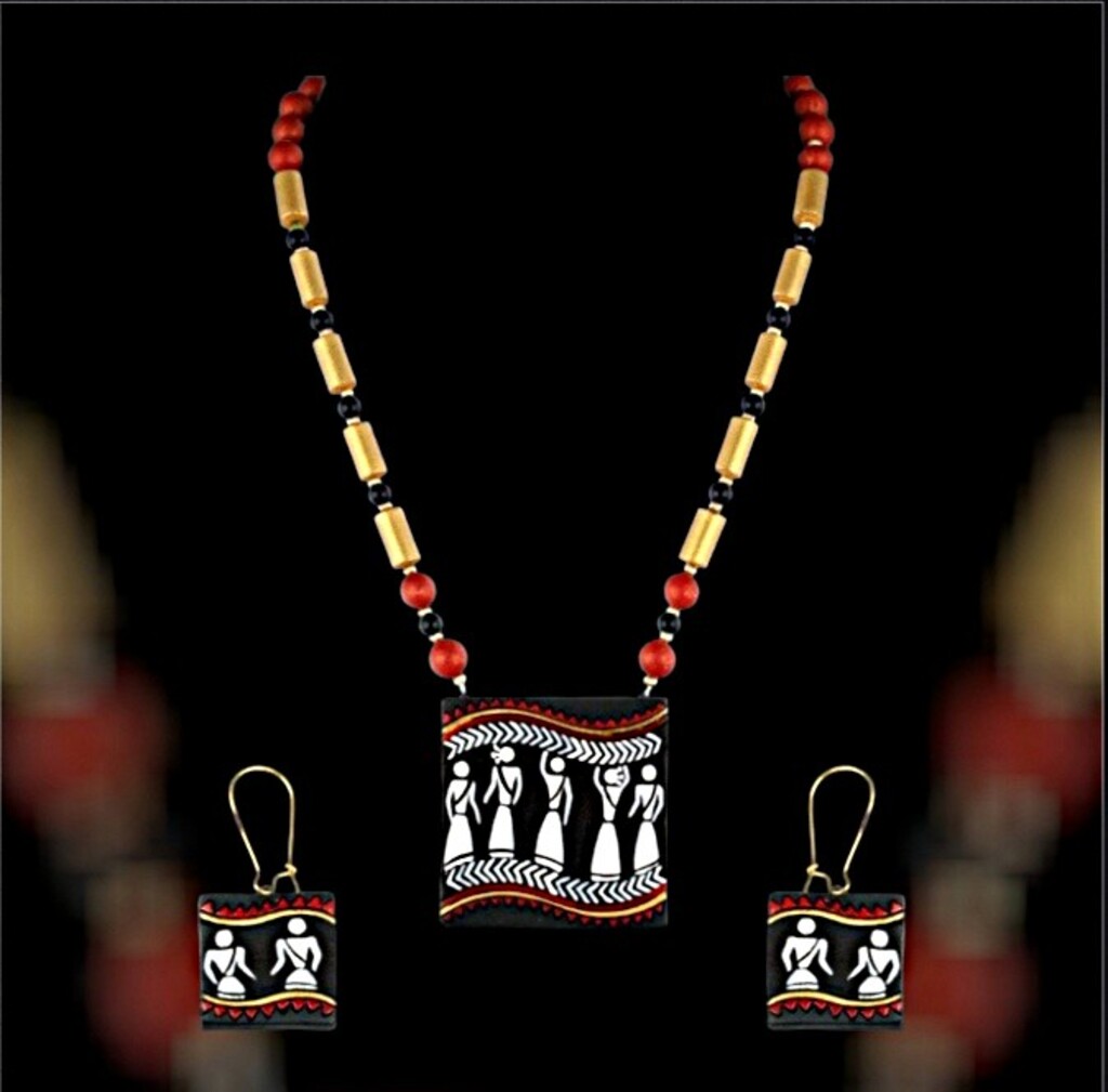 ST 74 Terracotta Jewellery Set - Image 1