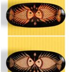 Patachitra on seasoned wood